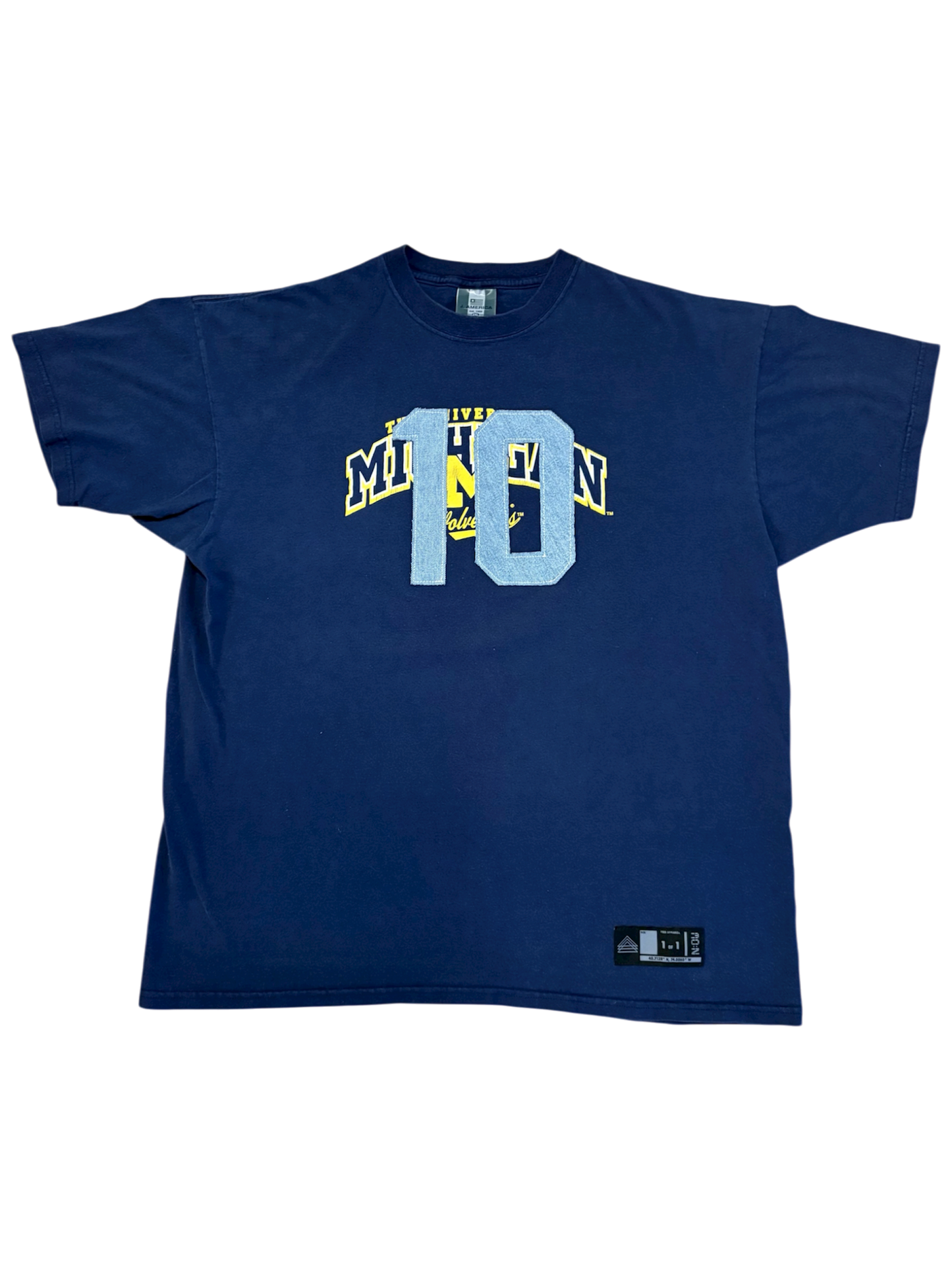 Wolverines #10 Jersey Tee